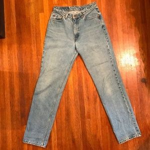 Levi's 90s vintage 512 high waist mom jeans wedgie